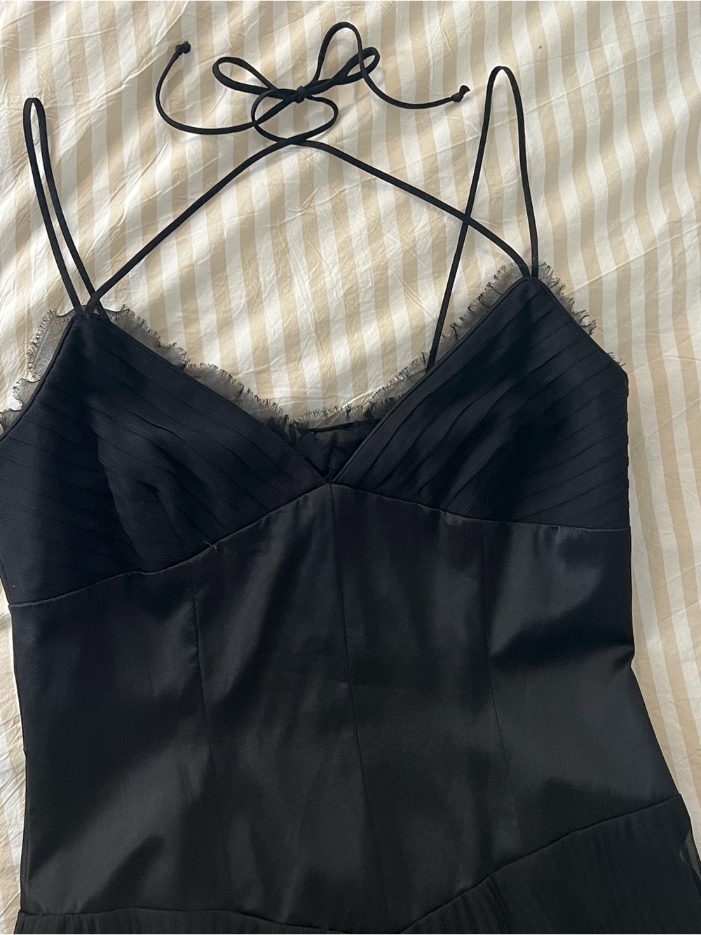 Laundry Black Pleated Dress - Picture 2 of 8